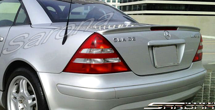 Custom Mercedes SLK  Convertible Trunk Wing (1998 - 2004) - $250.00 (Part #MB-072-TW)